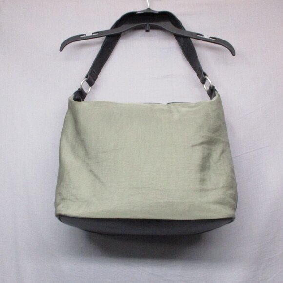 Eddie Bauer Handbags - Eddie Bauer Sage Green Shoulder Bag Women One Size